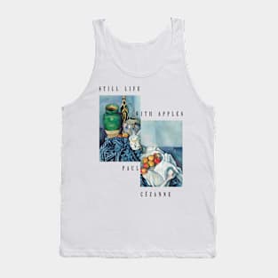 Still life with apples by paul cezanne Tank Top